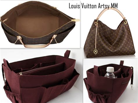 louis vuitton artsy mm bag organizer